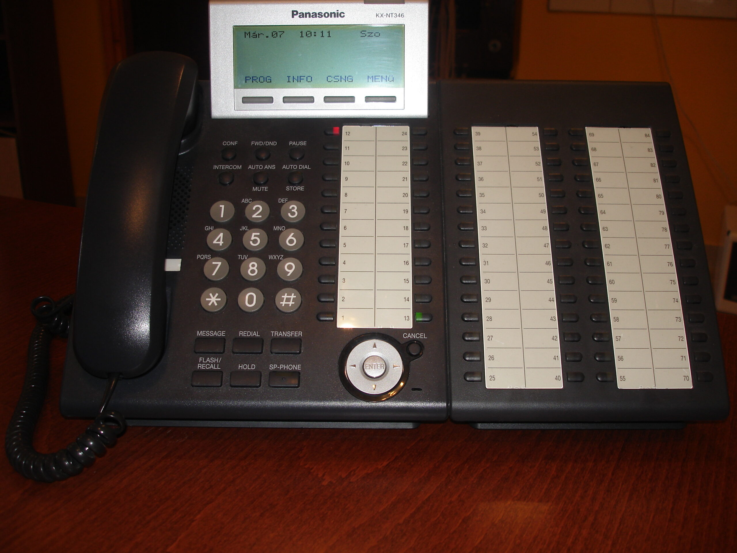 Panasonic rendszertelefon