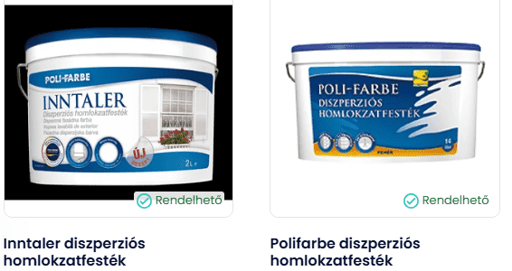 homlokzat festék